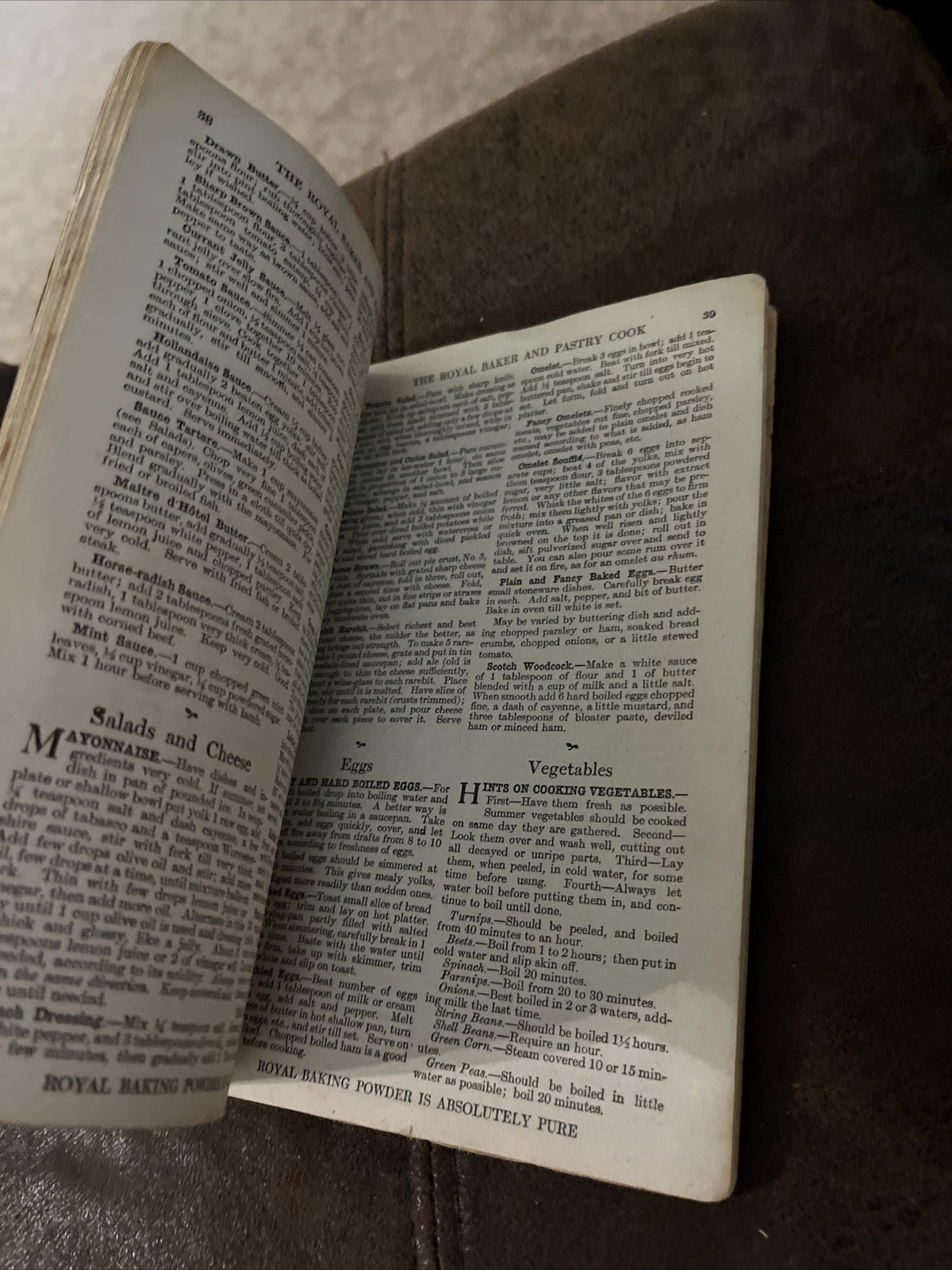 Vintage 1911 Royal Baking Powder Co “Royal Baker And Pastry Cook”