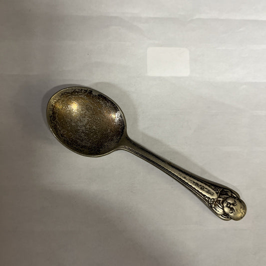 VINTAGE WINTHROP SILVER PLATE GERBER BABY SPOON