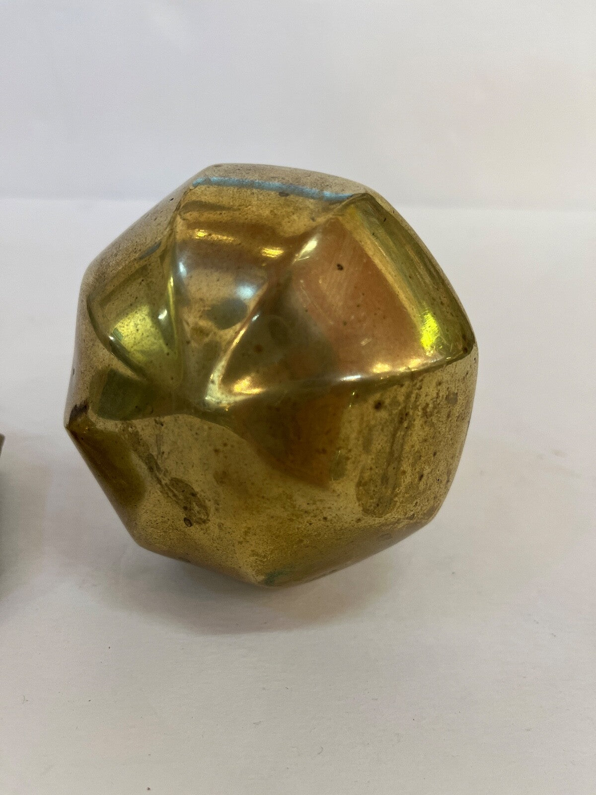 Large/Giant Vintage 1 lb 8 oz Brass Door Knob