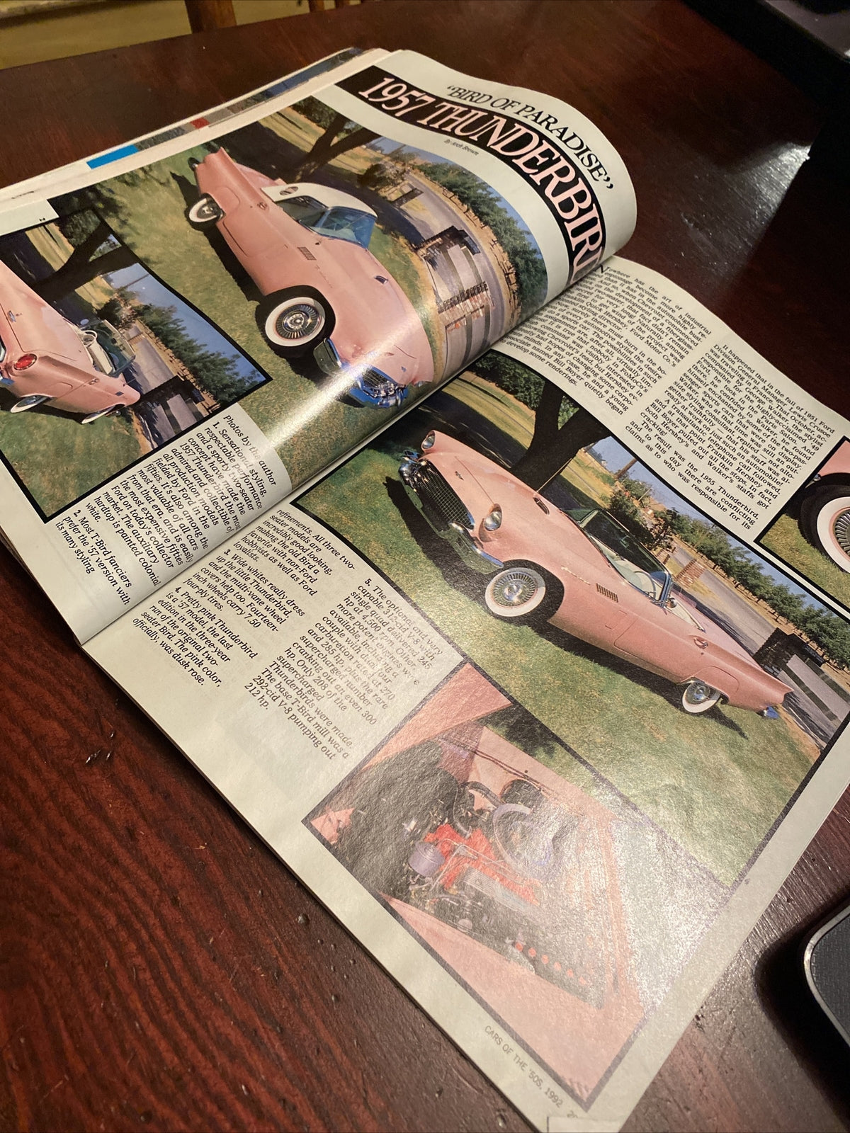 Car & Parts Magazine 1992 Cars Of The 50's Skylark Mercury DeSoto Thunderbird