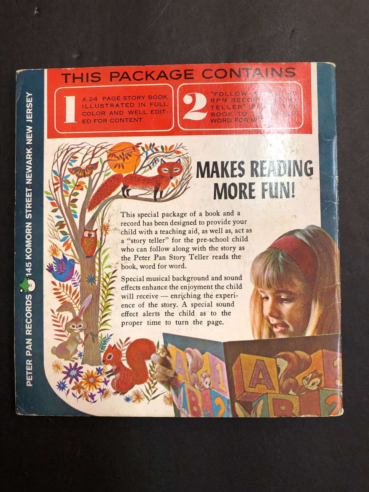 SNOW WHITE and The Seven Dwarfs  BOOK and RECORD by PETER PAN Records #1941