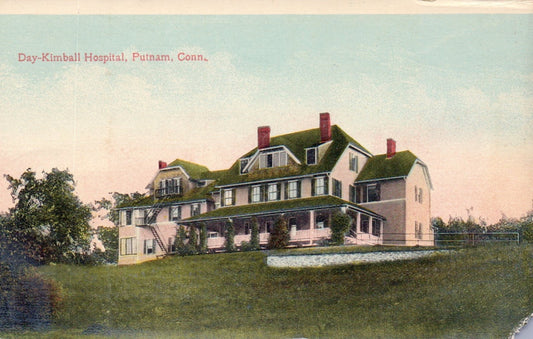 Day-Kimball Hospital in Putnam CT Connecticut Postcard