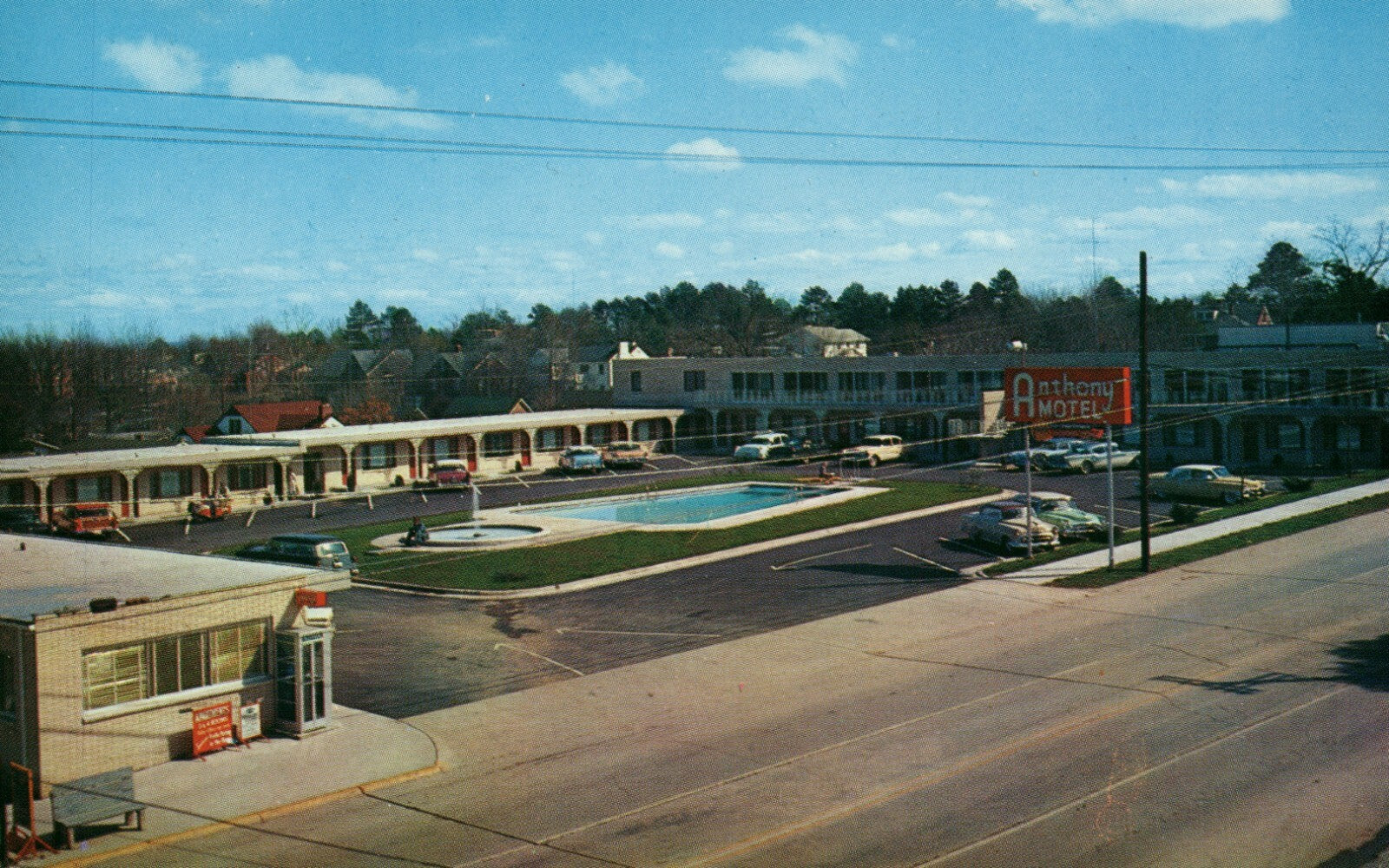 Anthony Motel Hotel Motel Postcard