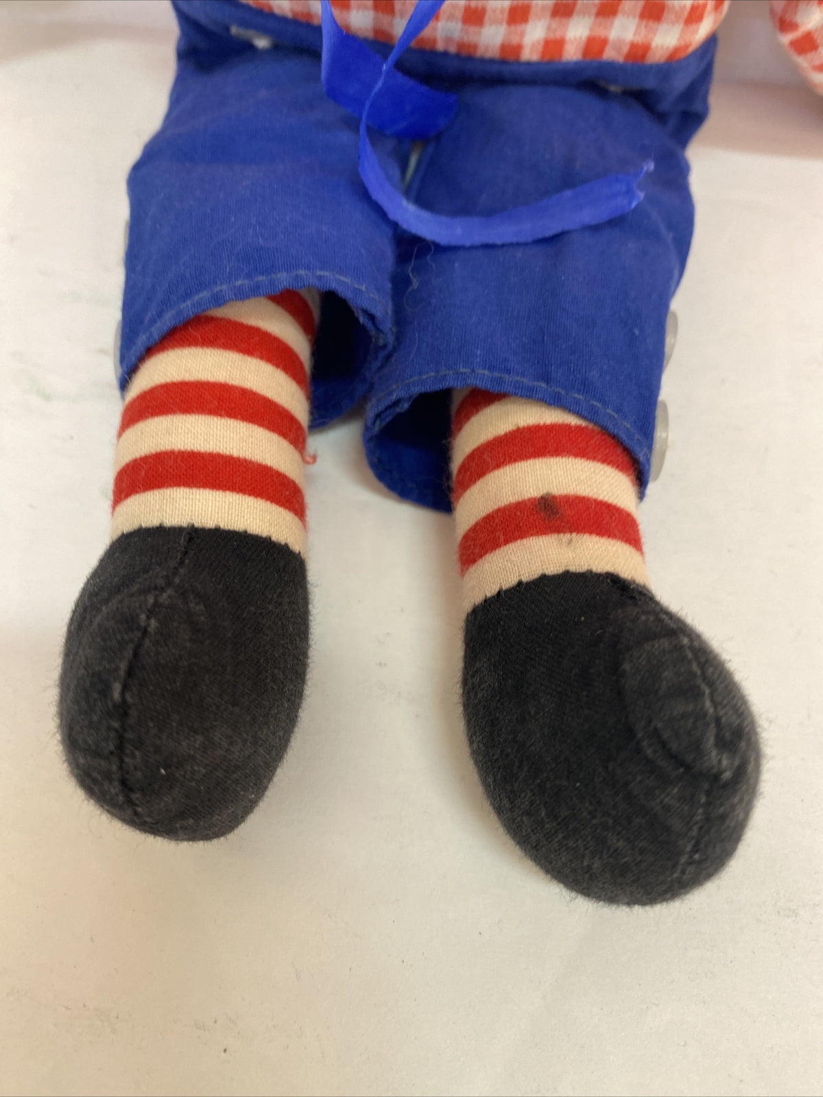 Vintage Raggedy Andy Knickerbocker 12 Inch Doll