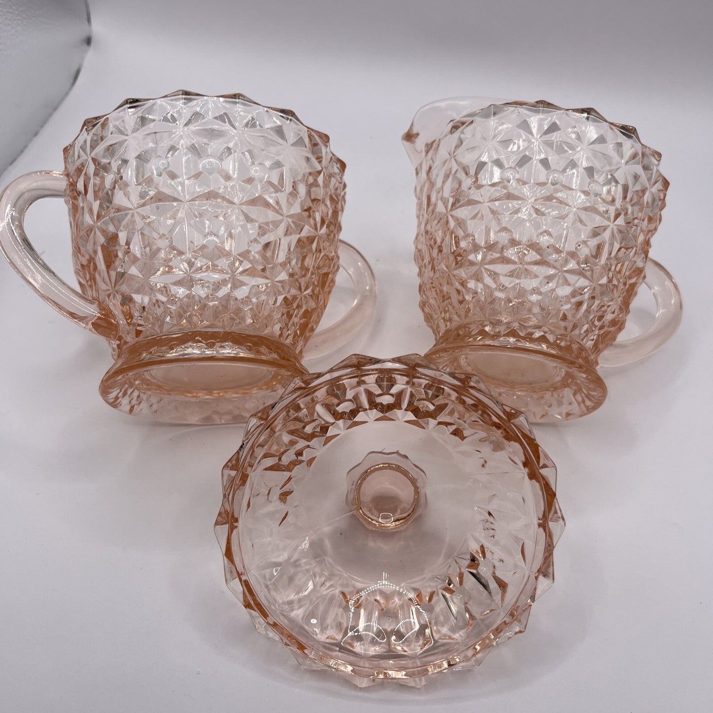 Buttons & Bows Creamer & Covered Sugar