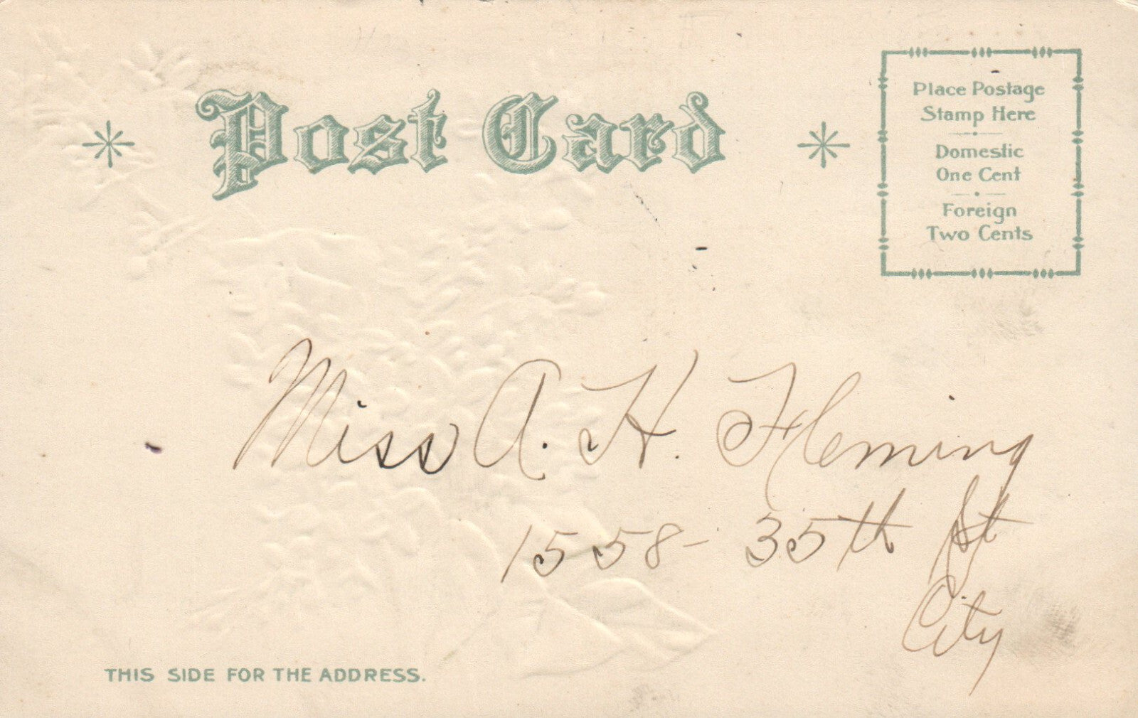 Early Nash Chicks Eating Violets Enjoying a View Easter Postcard