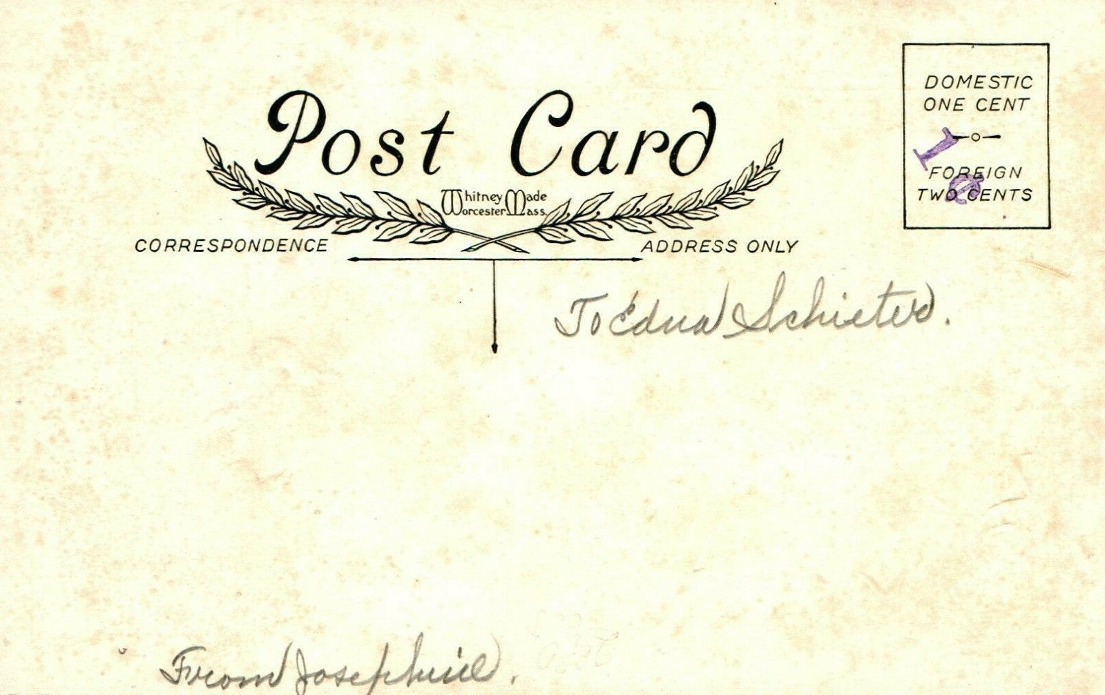 Little Cupid Holding A Box Guess Whats Inside Trust Uncle Sam Valentine Postcard