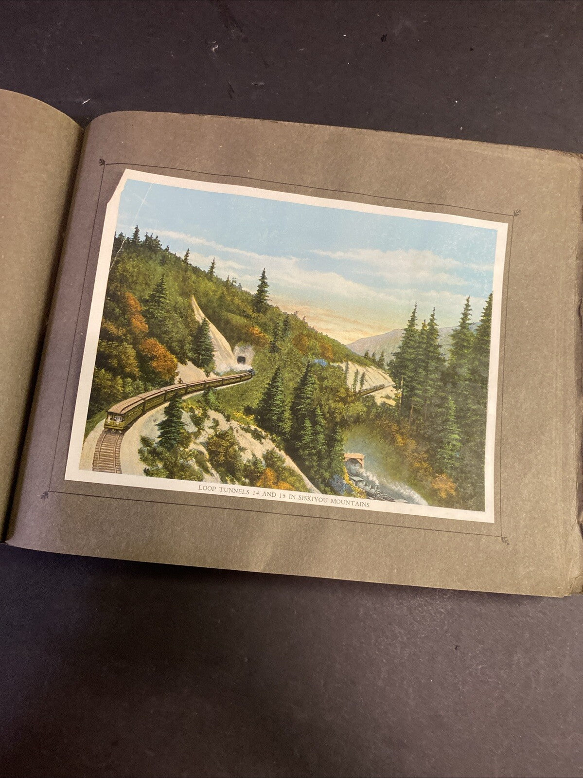 Antique The Shasta Route Along the Southern Pacific Railroad Pictorial Book 1915