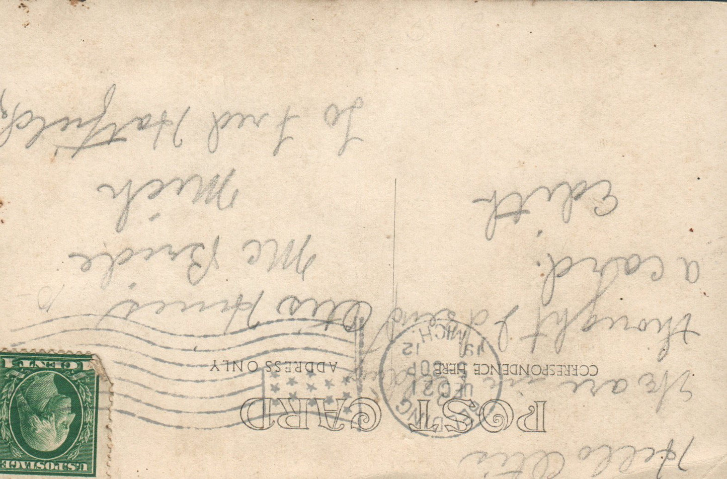 Catholic Church Belding Michigan Michigan Mich MI Postcard