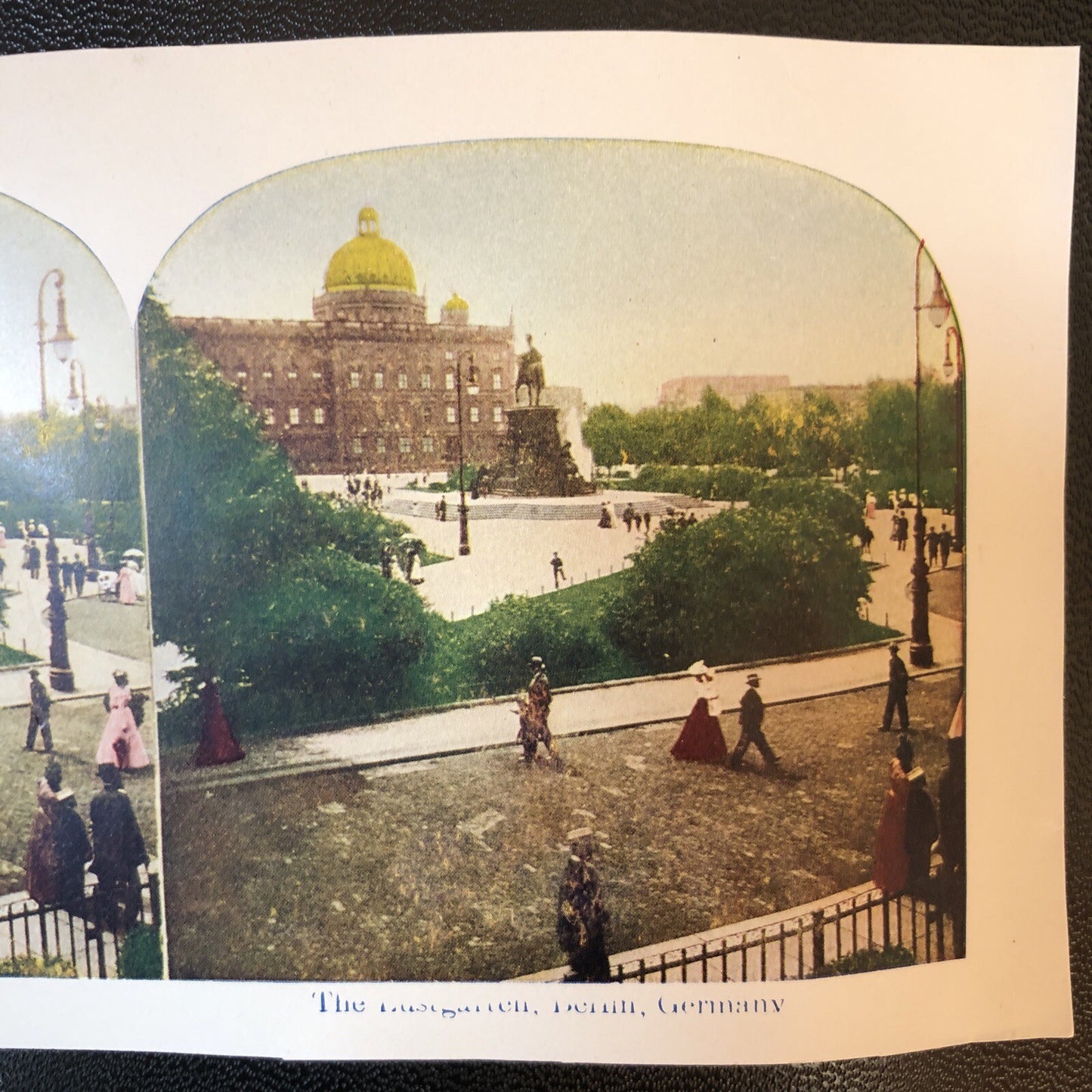 RARE Stereoview Paper Cards Berlin Germany
