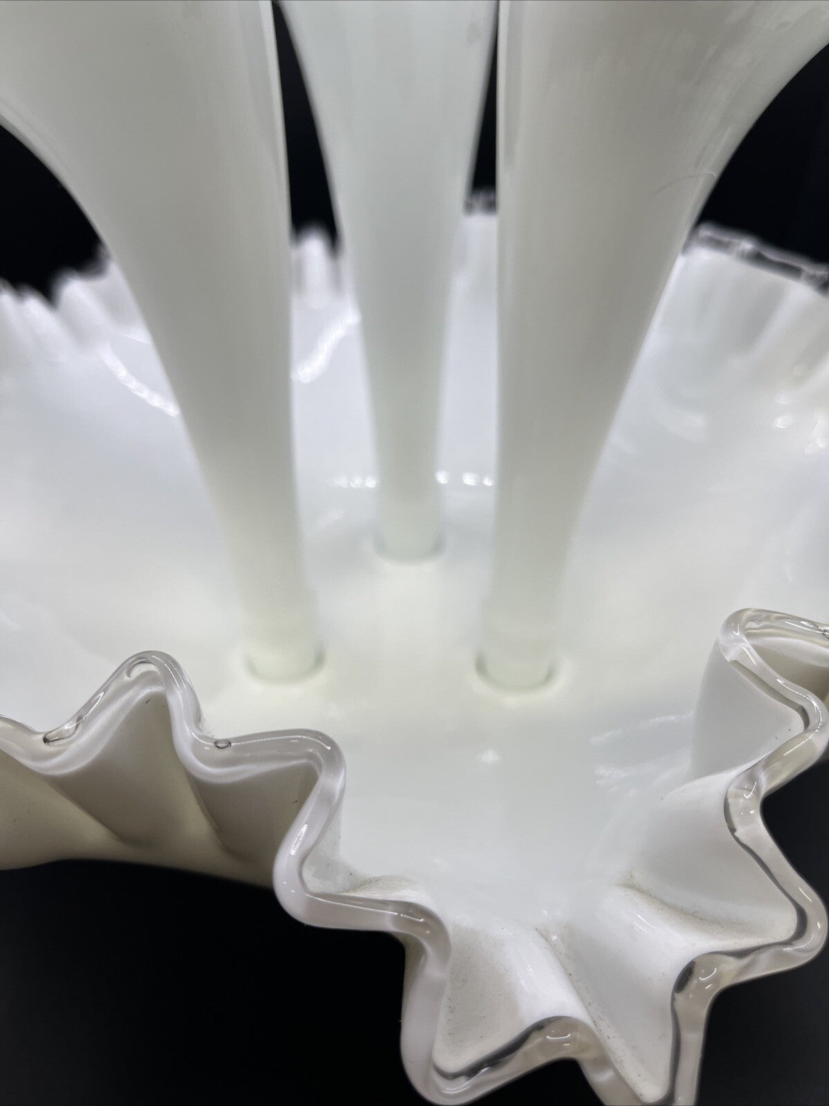 Fenton Silver Crest 4 Pc. Elegant Epergne