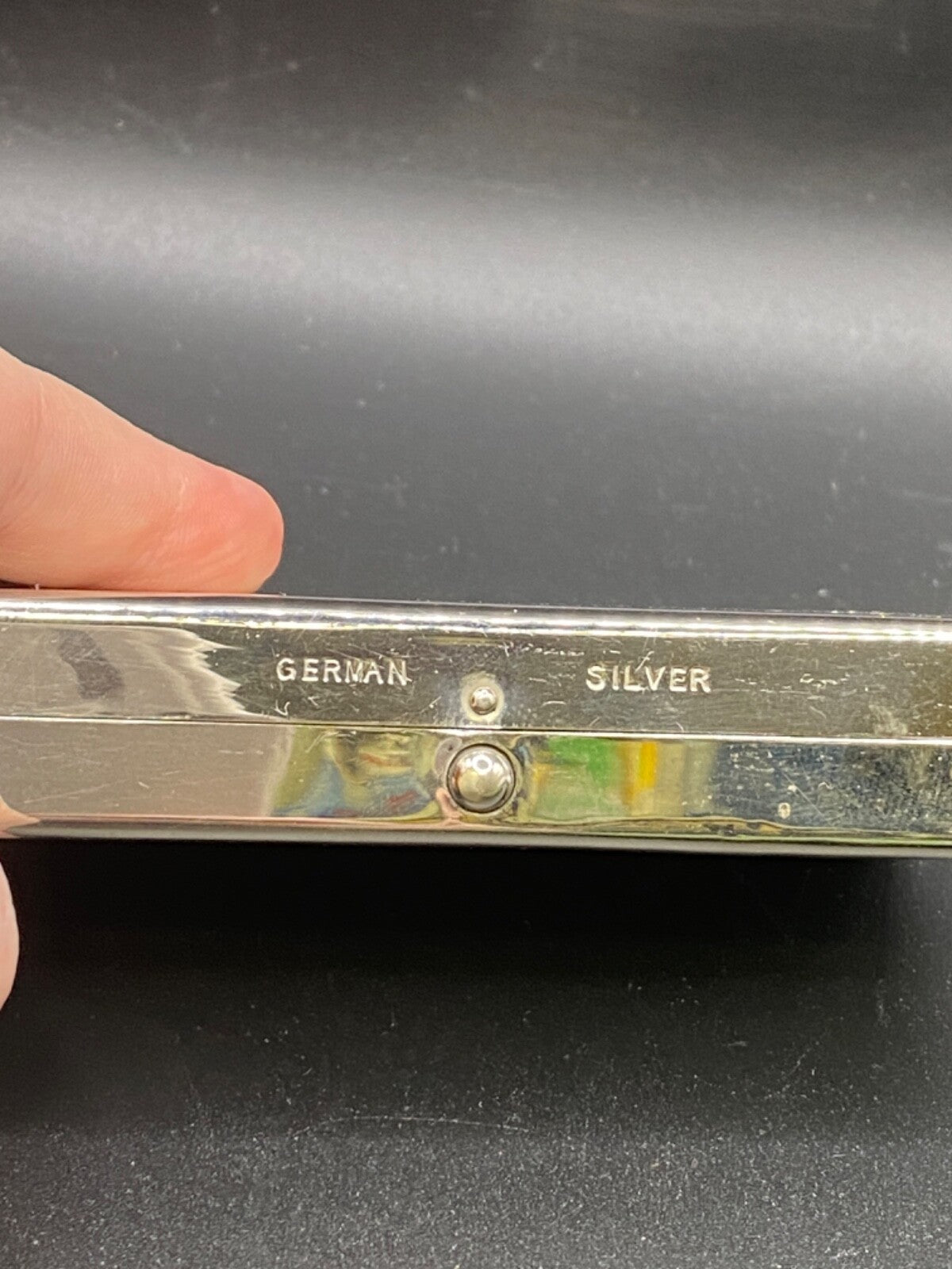 RARE 1901 ANTIQUE MEDICAL SURGICAL SYRINGE METAL HYPODERMIC German Silver Case
