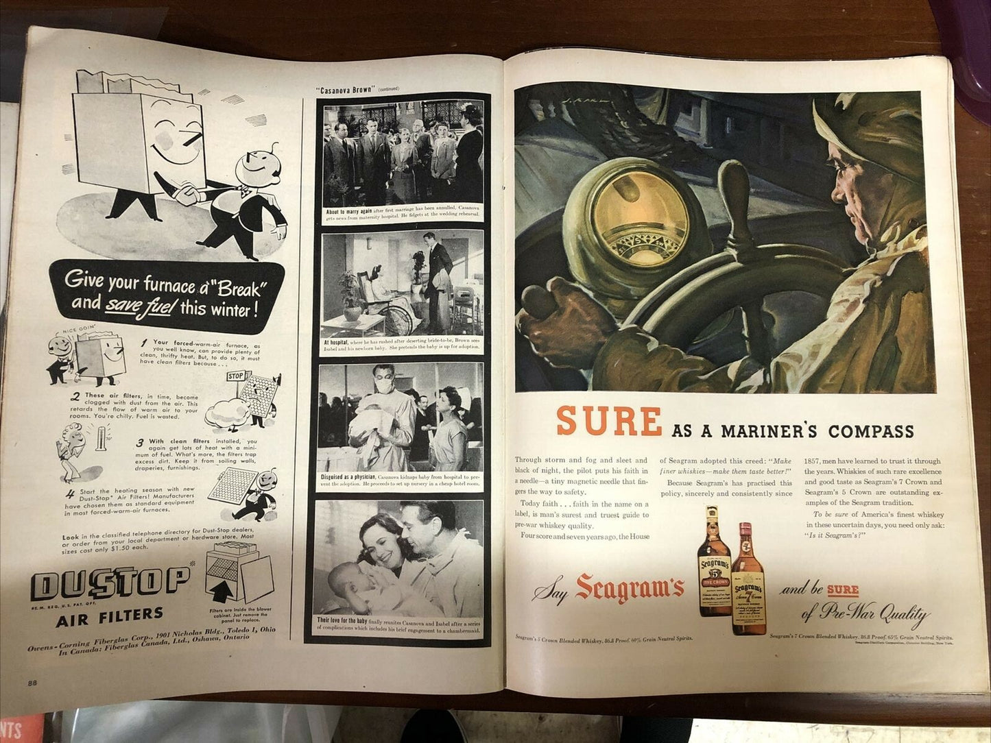 Vintage LIFE Magazine September 18, 1944 WWII DEWEY  GREAT ADS