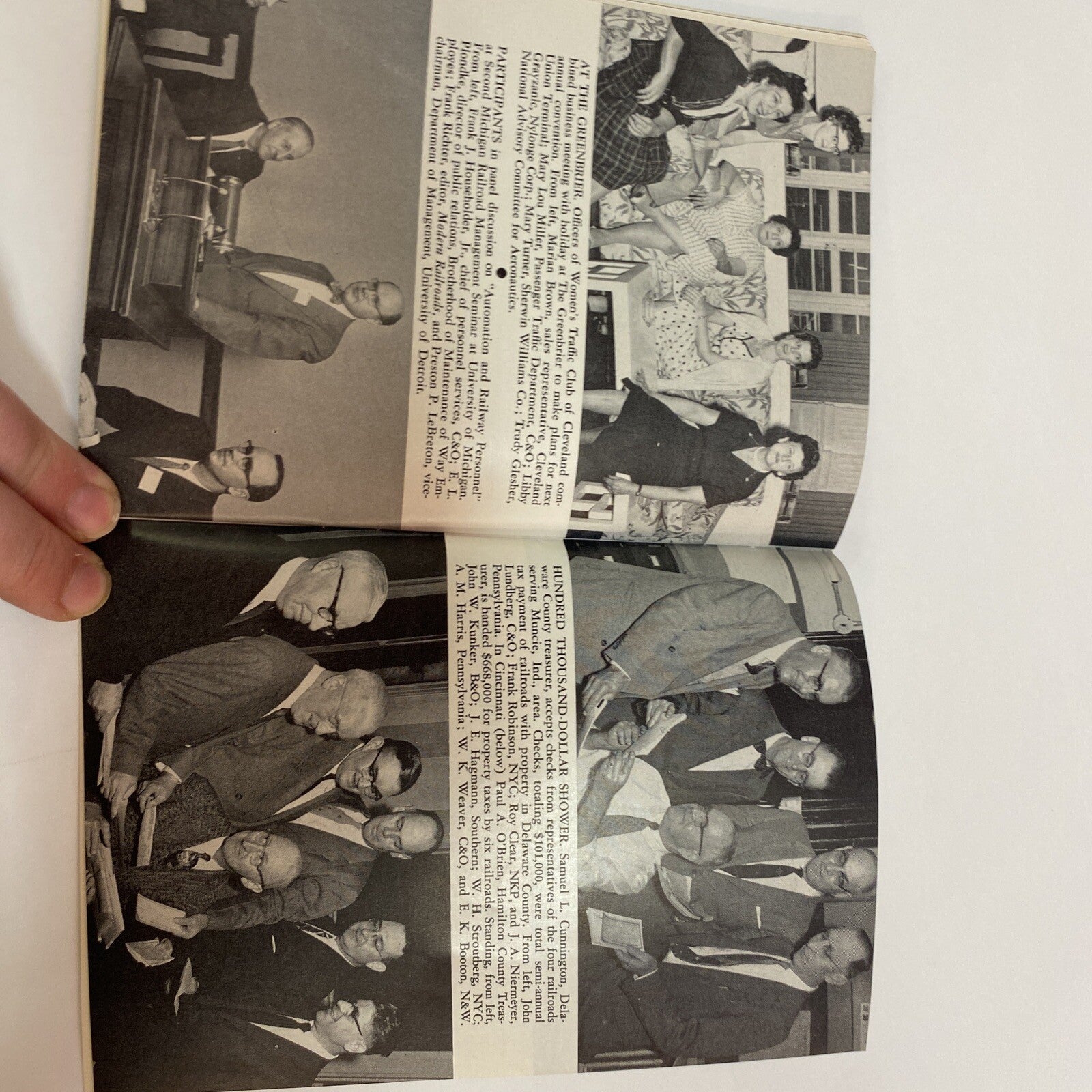 July 1956 Patriotic TRACKS MAGAZINE CHESAPEAKE & OHIO RAILROAD RR TRAINS  