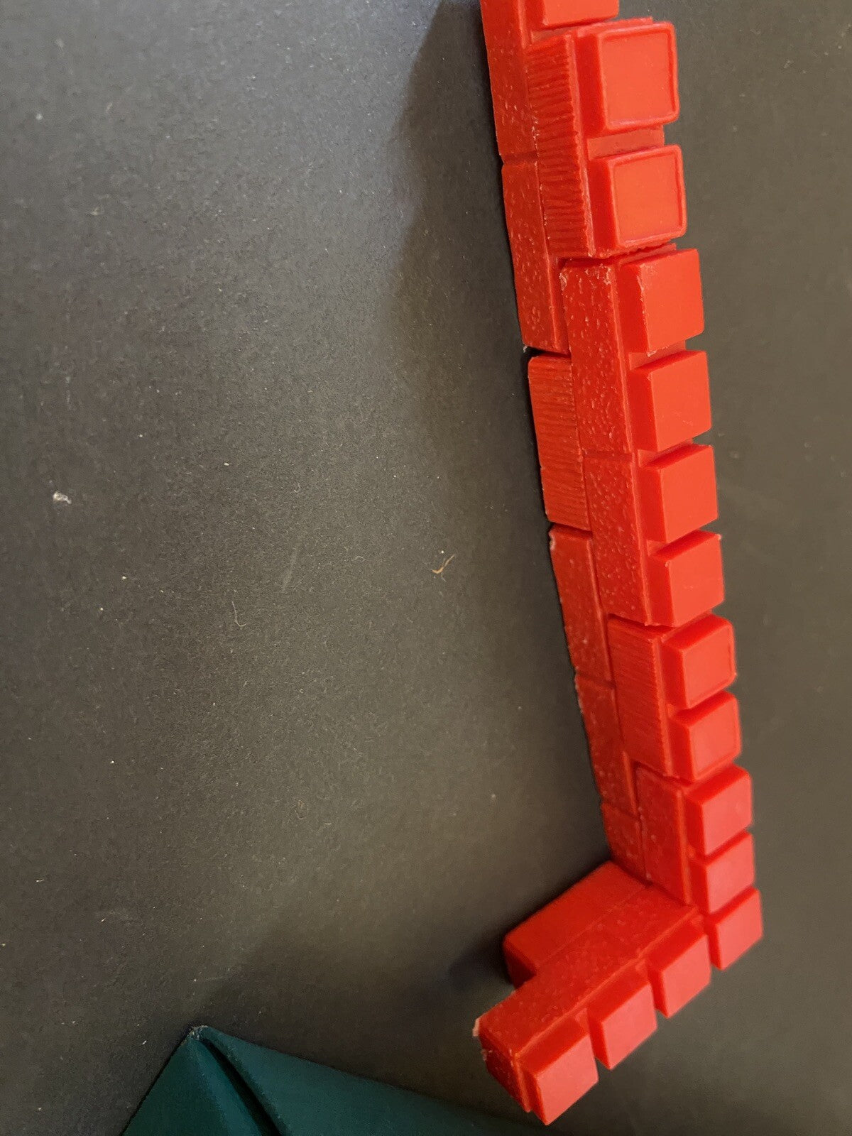 American Plastic BUILDING BLOCKS Vintage Roof Windows Doors Red White cars LOT