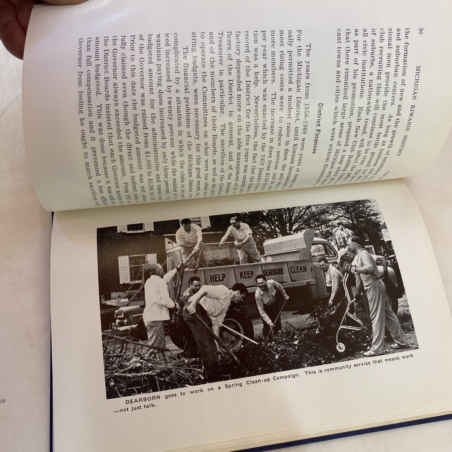 A History of Kiwanis in Michigan 1950-1960  (1964) by  Richard Wysong