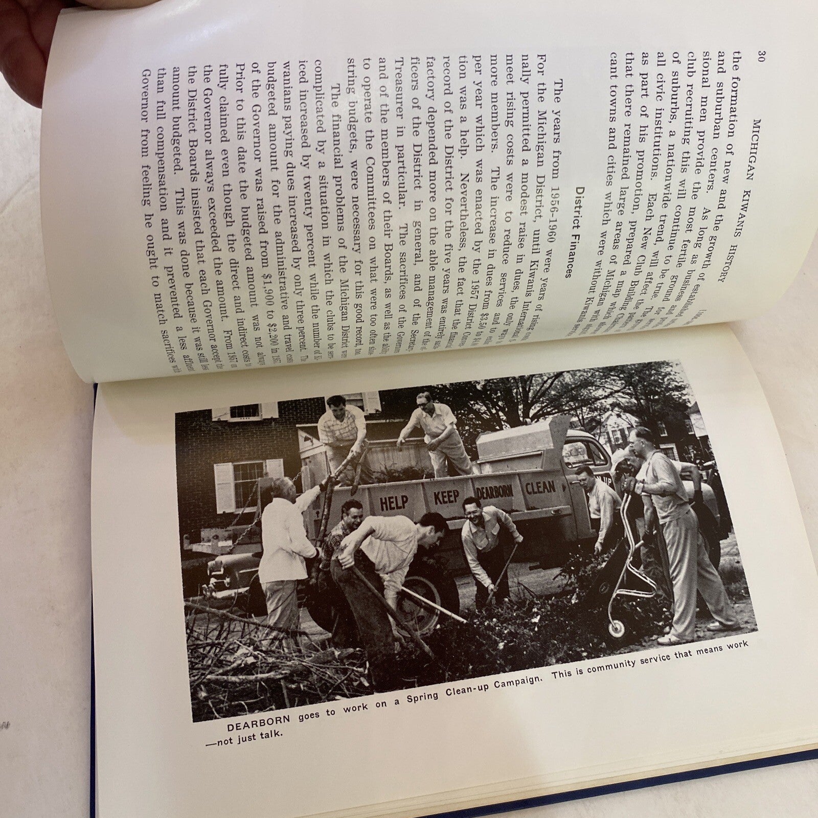 A History of Kiwanis in Michigan 1950-1960  (1964) by  Richard Wysong
