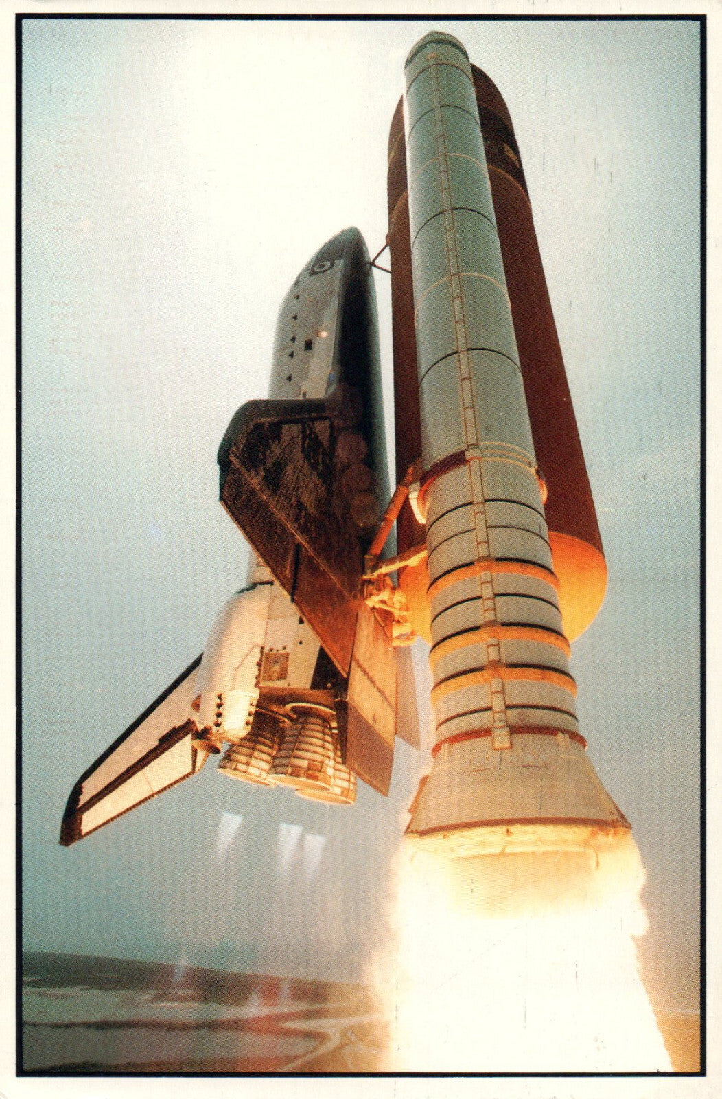 Orbiter Challenge Space Shuttle NASA Space Postcard