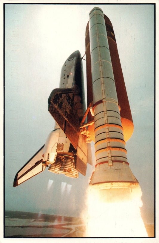 Orbiter Challenge Space Shuttle NASA Space Postcard