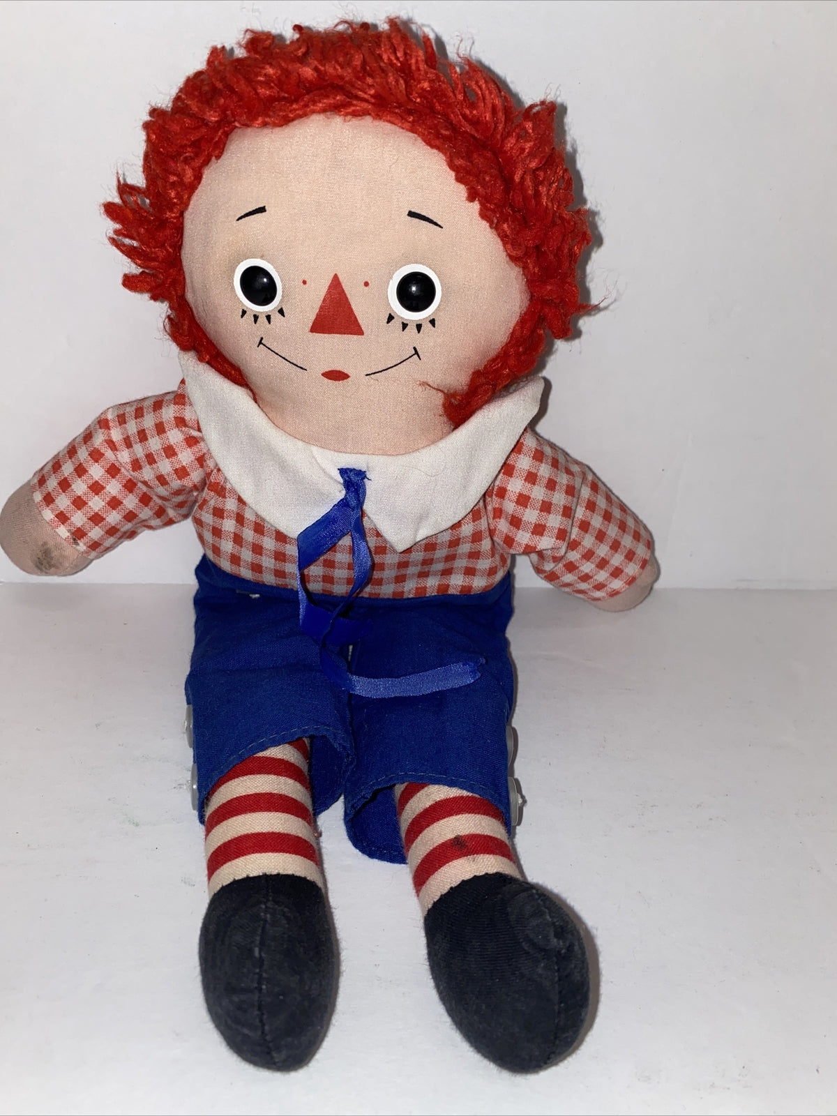 Vintage Raggedy Andy Knickerbocker 12 Inch Doll