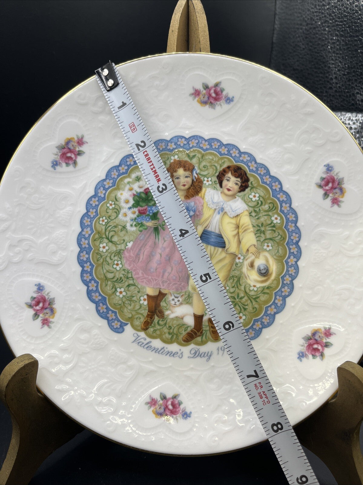 Vintage Royal Doulton “My Valentine” Plate 1976