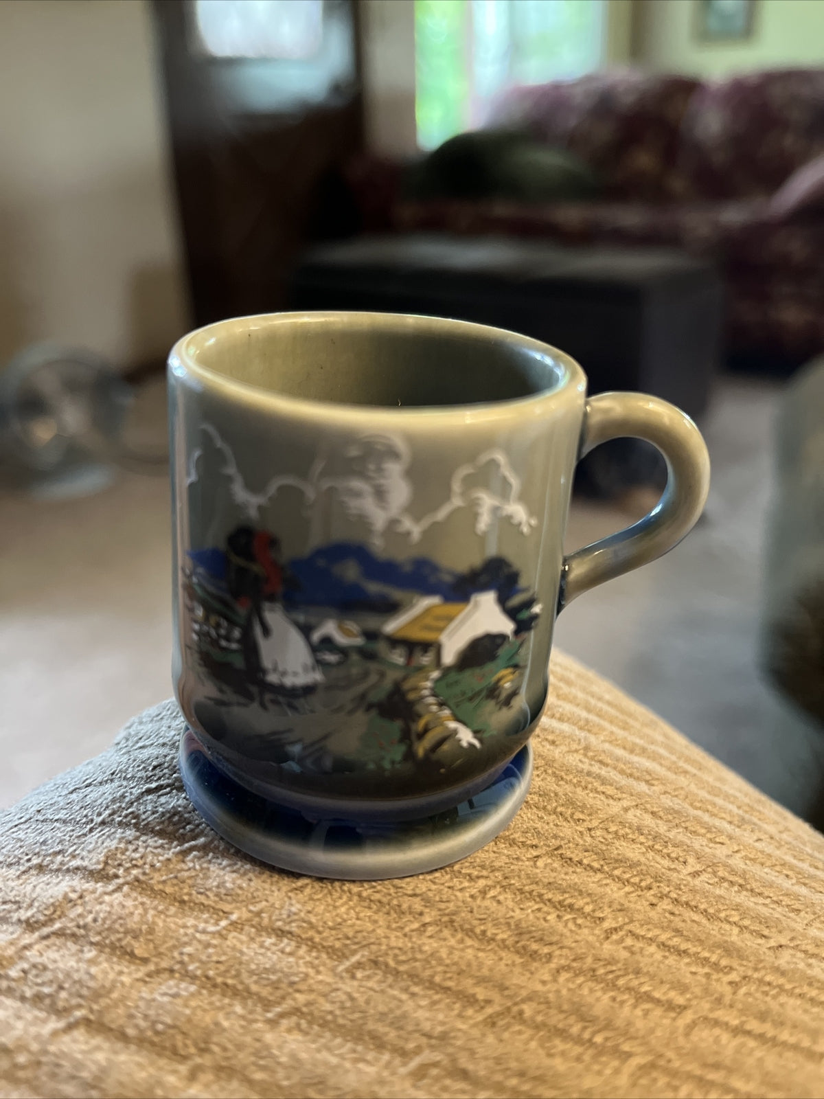 Vintage 1960's Wade Irish Porcelain Cottage Tankard Mug 2”