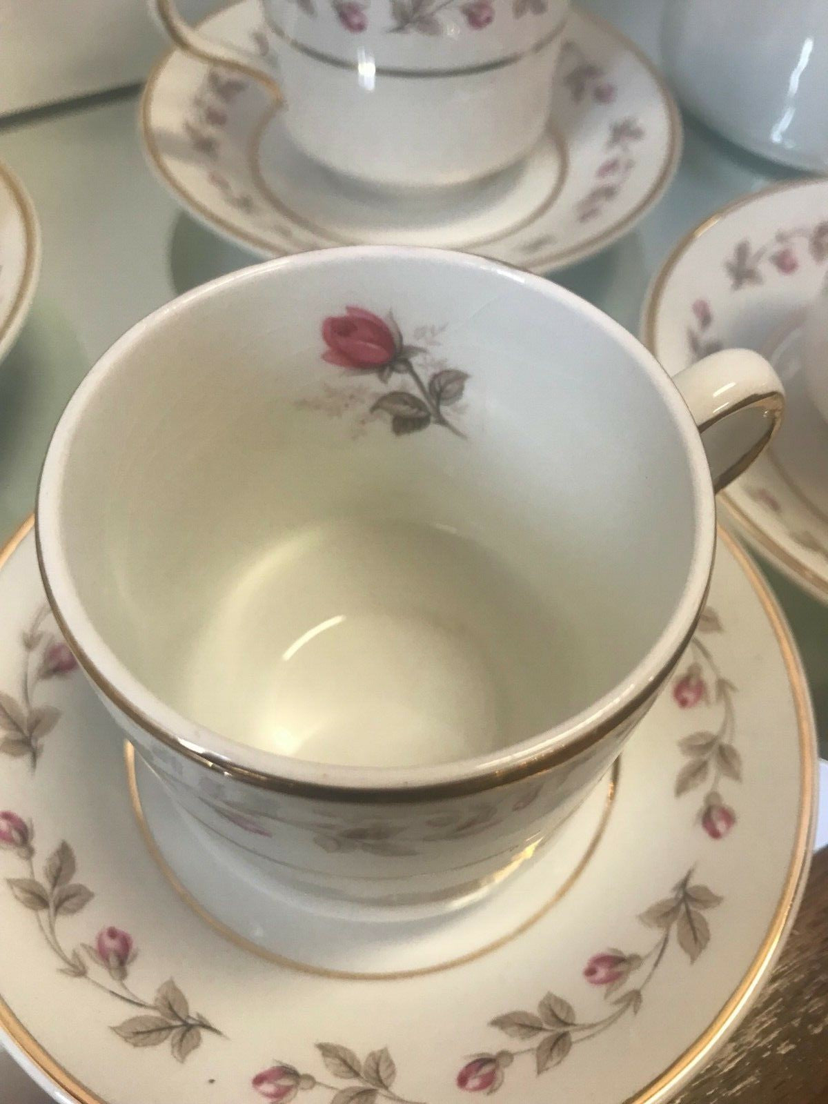 Vintage Cocoa Set Avoca Brown 15 Piece Arklow