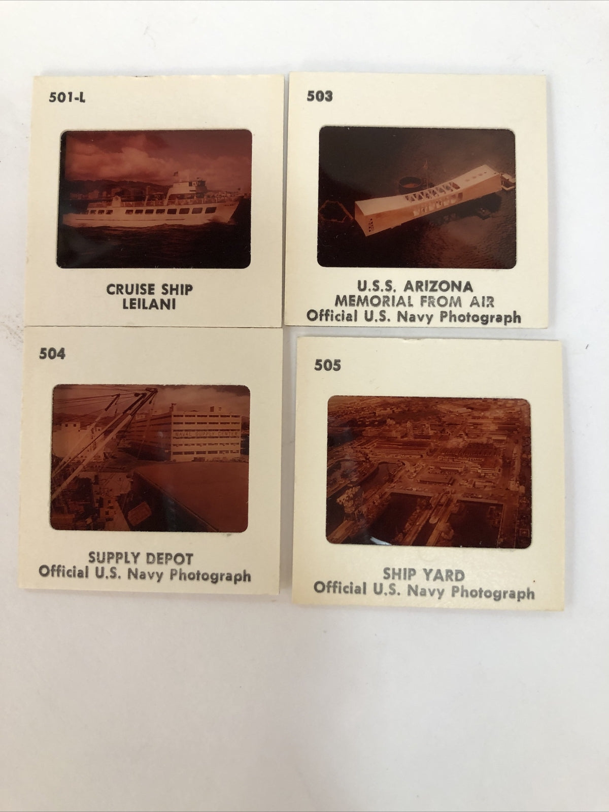 Lot of 29 Vintage 1960's 35mm Slides Pearl Harbor Ships Ford Island attack