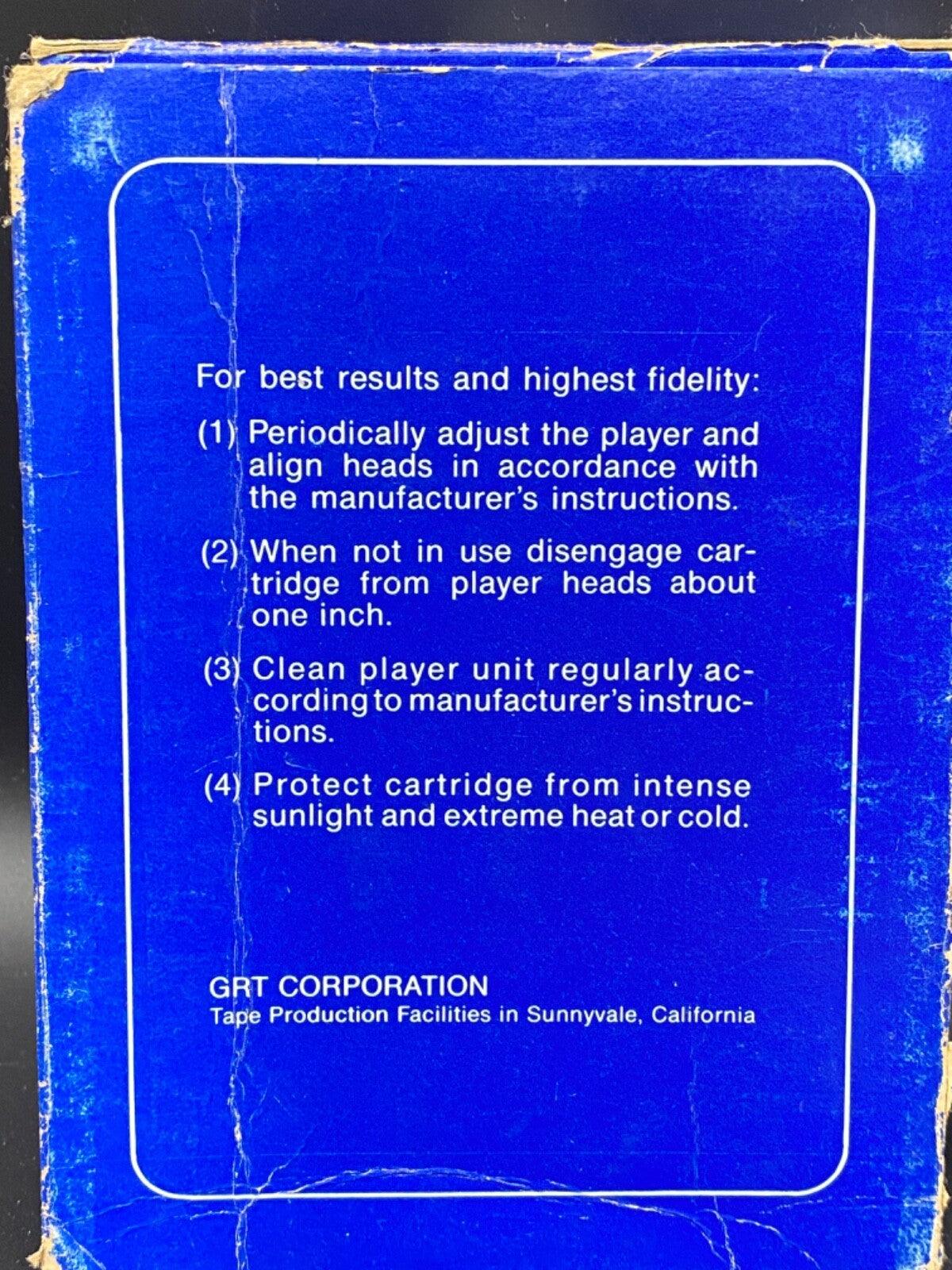 Vintage 8 Track Donny Osmond Donny