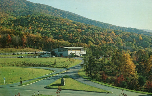New Panorama Building Skyline Drive VA Virginia  Postcard