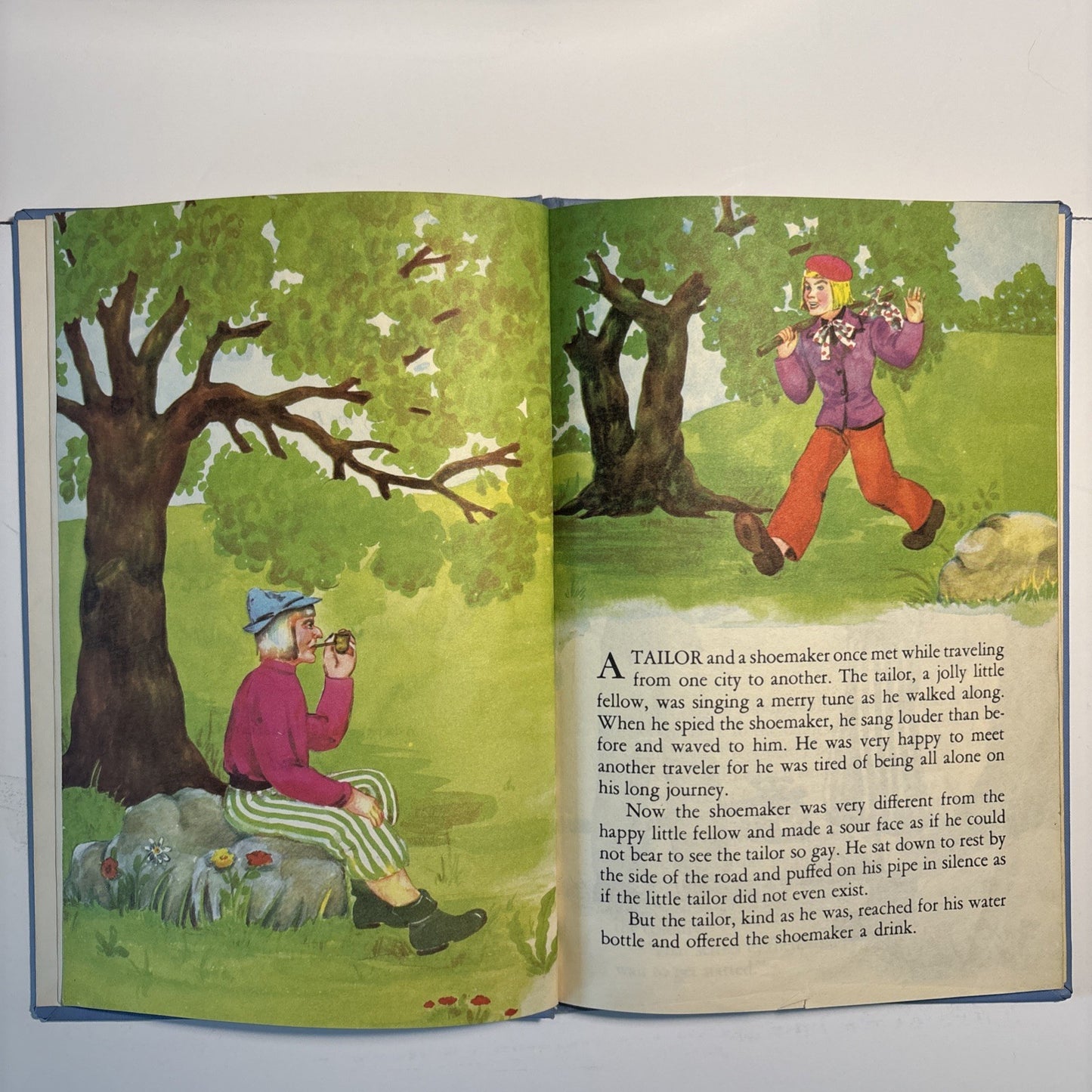 The Two Travelers Book by Brothers Grimm Published by Playmore Inc