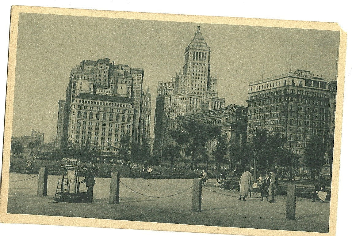 Battery Park New York City NY Postcard
