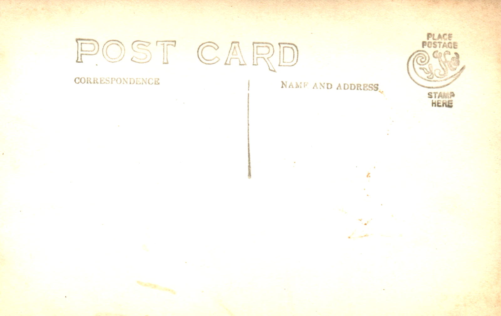 Real Photo Boy Sitting on Toy Horse Vintage Real Photo Postcard