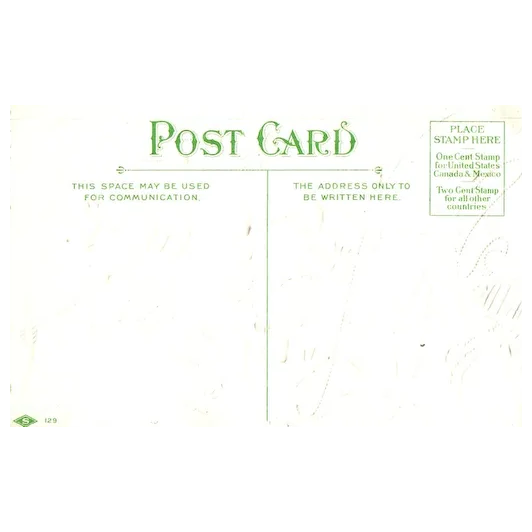 Fourth of July Boy Lighting off Fireworks Vintage Patriotic Postcard