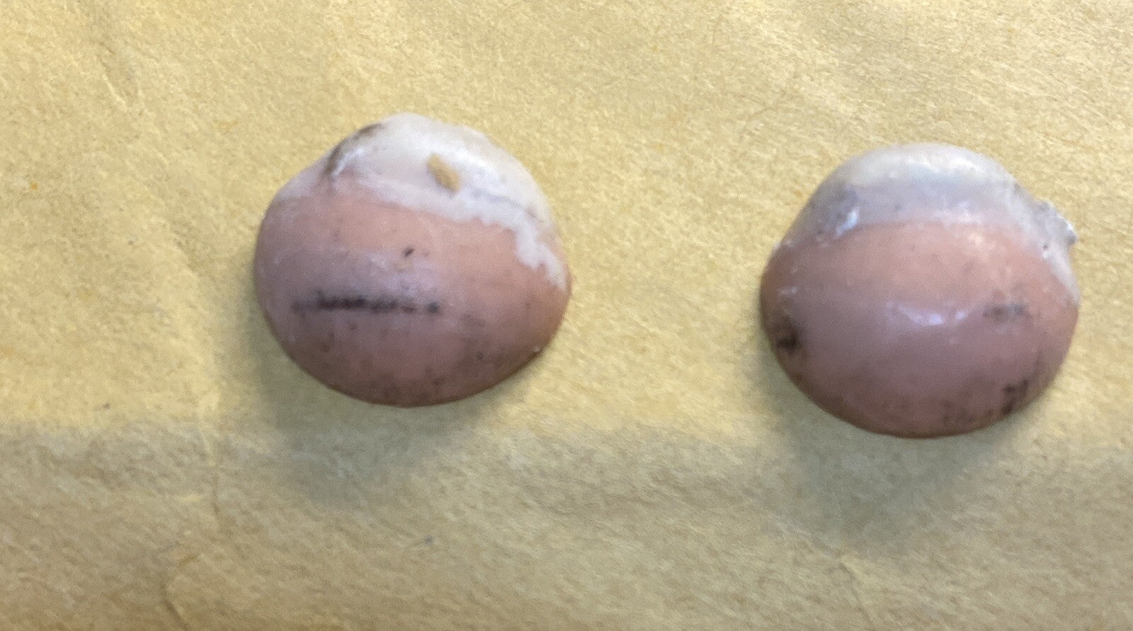 Pair - Antique Doll Eyes eyelids eye lids