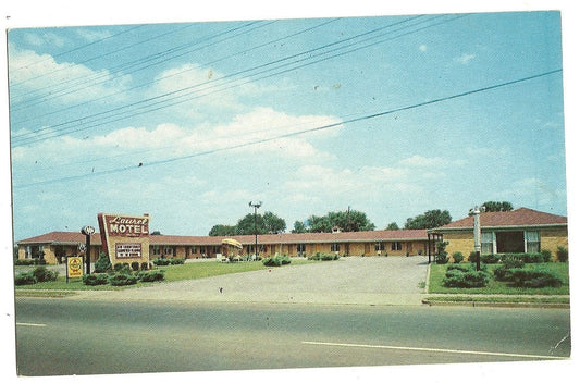 1963 Laurel Motel Hotel Bowling Green KY Kentucky Postcard