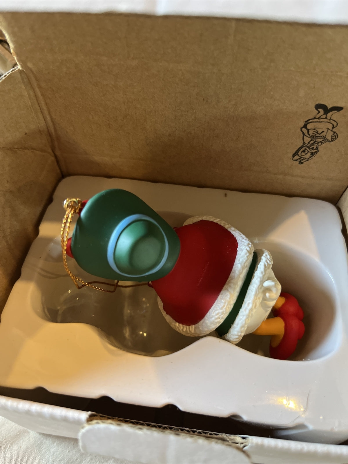 vintage disney grolier christmas ornaments,  DAISY 26231 #106