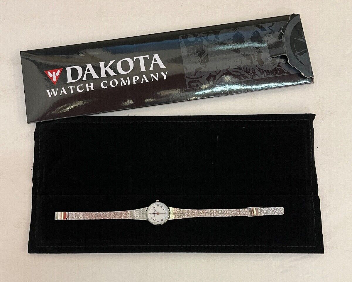 Vintage Dakota Watch Company Stainless Steel Watch 