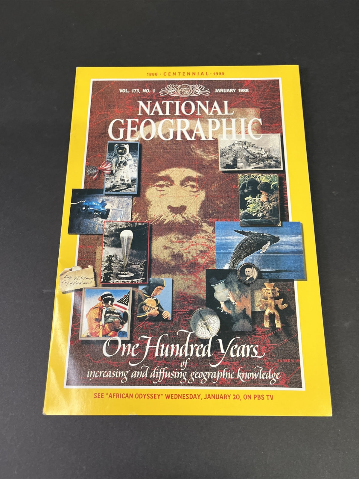 January 1988 National Geographic One Hundred Years 