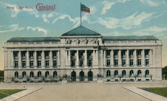 1915 New City Hall Cleveland OHIO OH Postcard