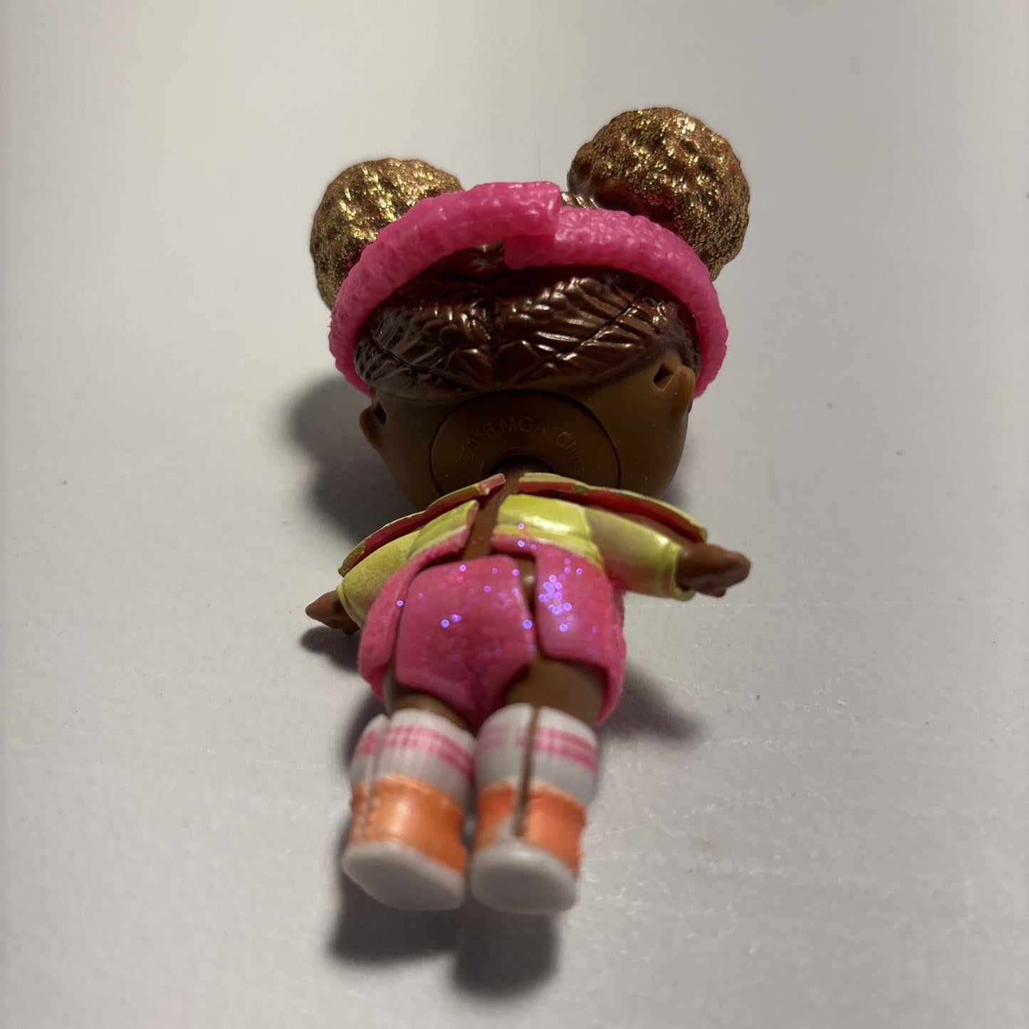 LOL Surprise Doll - Court Champ Glam Glitter Metallic Pink Headband & Shorts