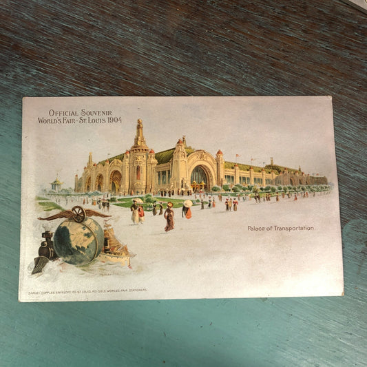 1904 HTL St Louis World's Fair MO Missouri Hold to Light Palace Transportation