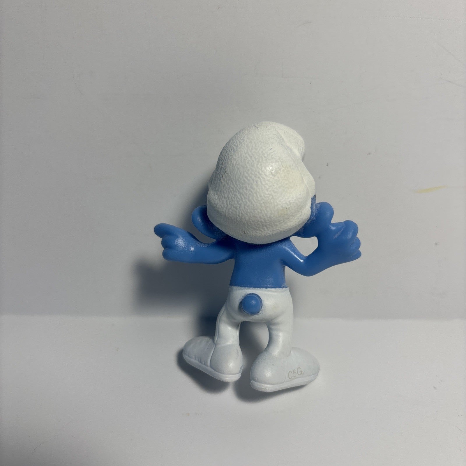 PEYO Smurf Smooth with Sunglasses & Goatee McDonalds Happy Meal Toy A2