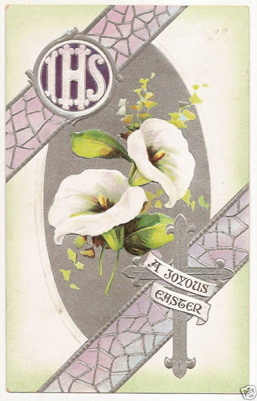 B B London Lily Easter Postcard Series