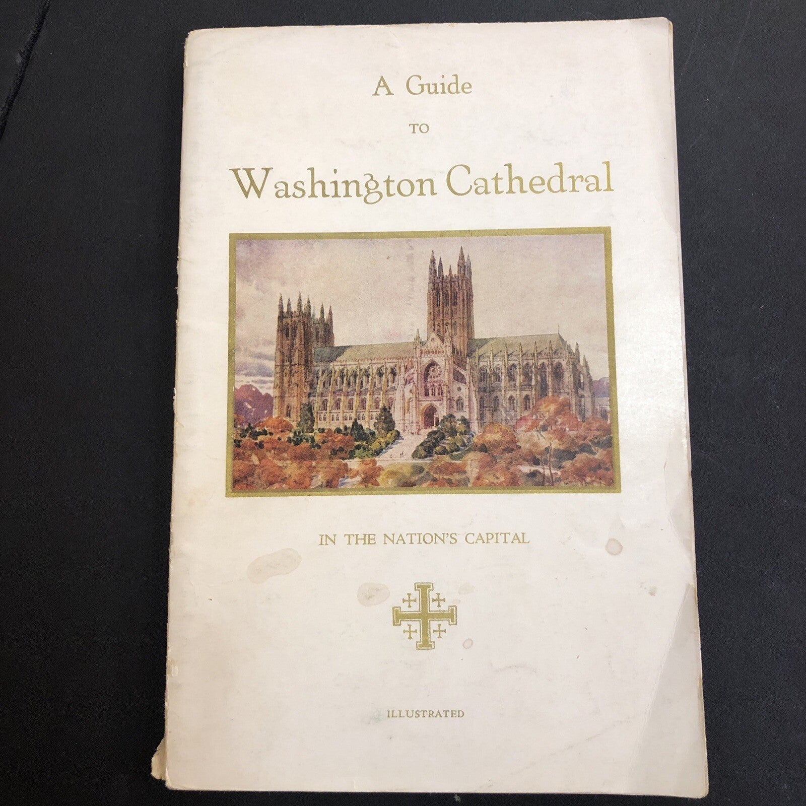 1947 Guide to Washington Cathedral Booklet Brochure St. Peter St. Paul
