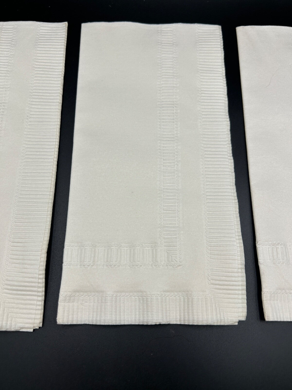 LOT OF 3 CHESSIE Paper Napkins CHESAPEAKE & OHIO RAILROAD Ludington MICHIGAN MI