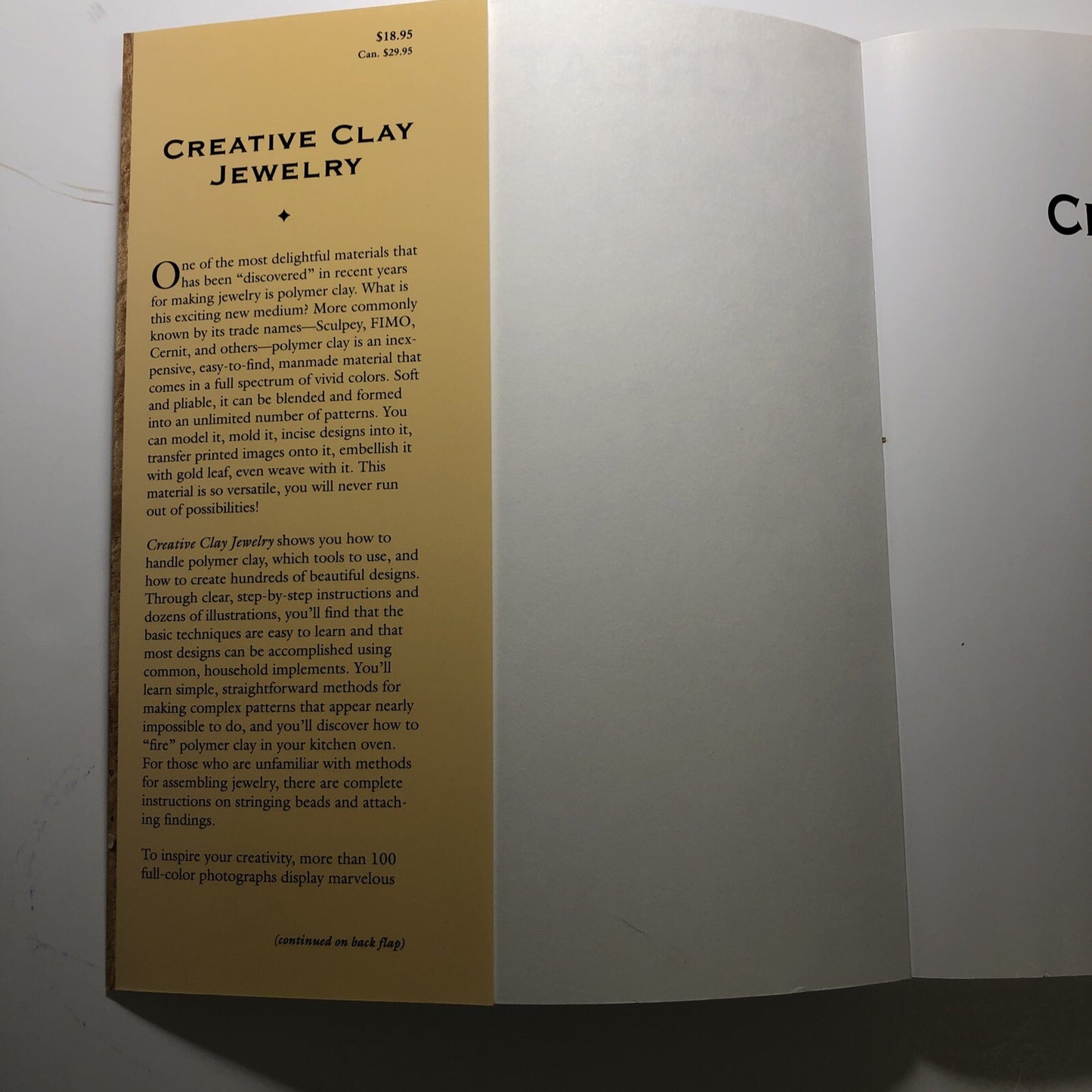 Creative Clay Jewelry - Designs to Make From Polymer Clay Reference Book