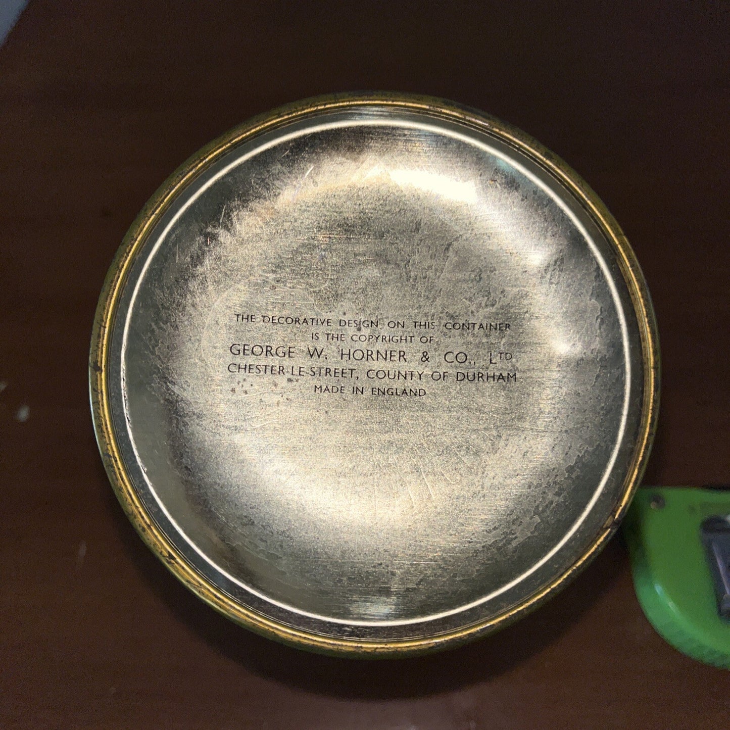 Red CANDY Roses Red Roses TOFFEE TIN George Horner & Co