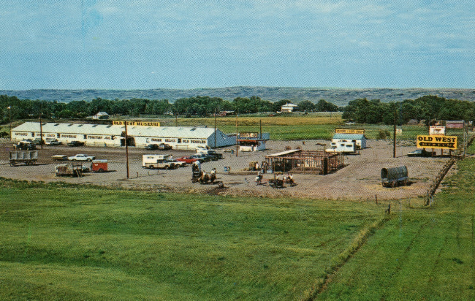 Old West Museum Interstate 90 Us 16 Chamberlain  South Dakota SD Postcard