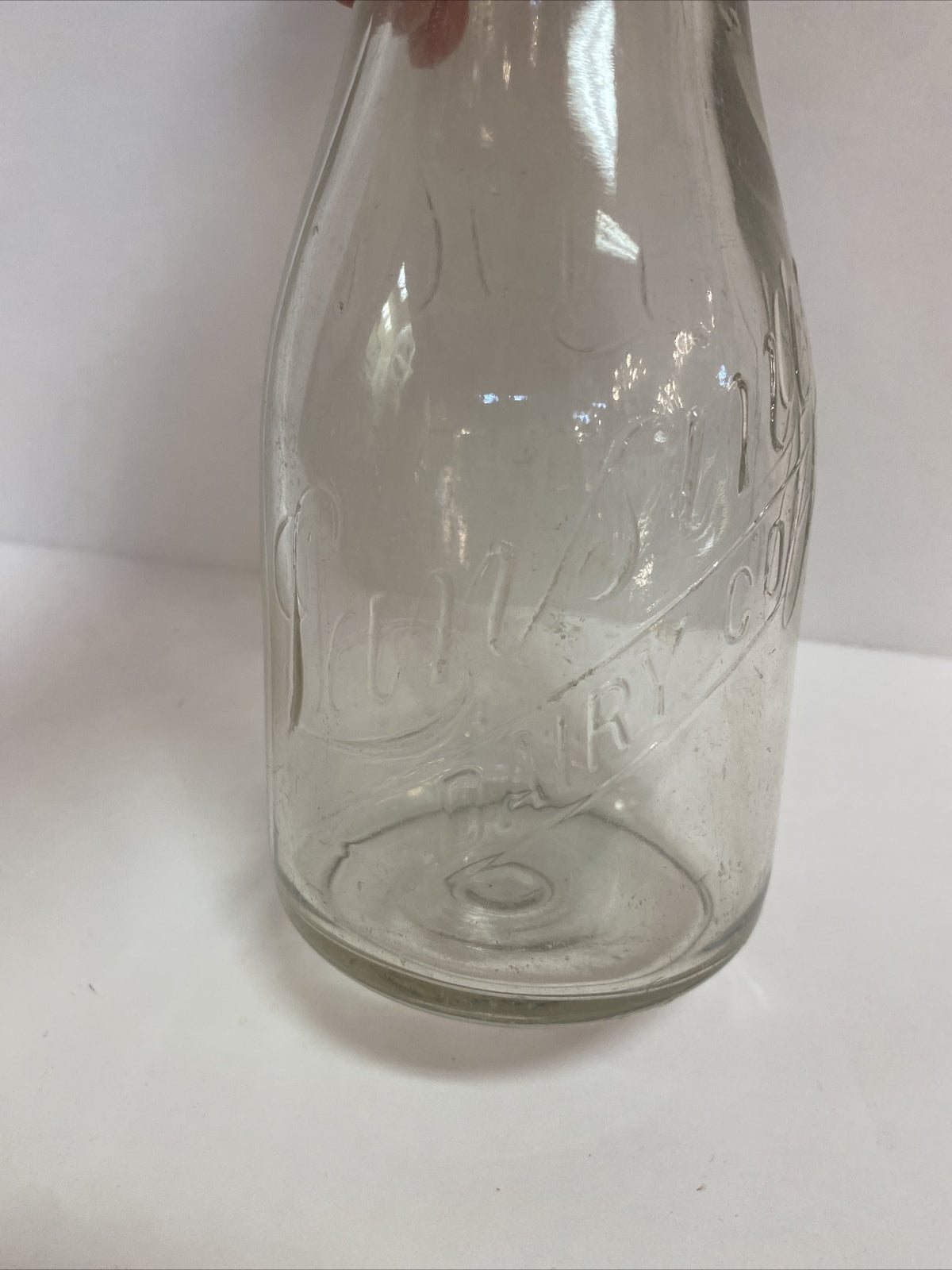 Lansing Dairy Co Pint Michigan MI Mich Old Bottle 